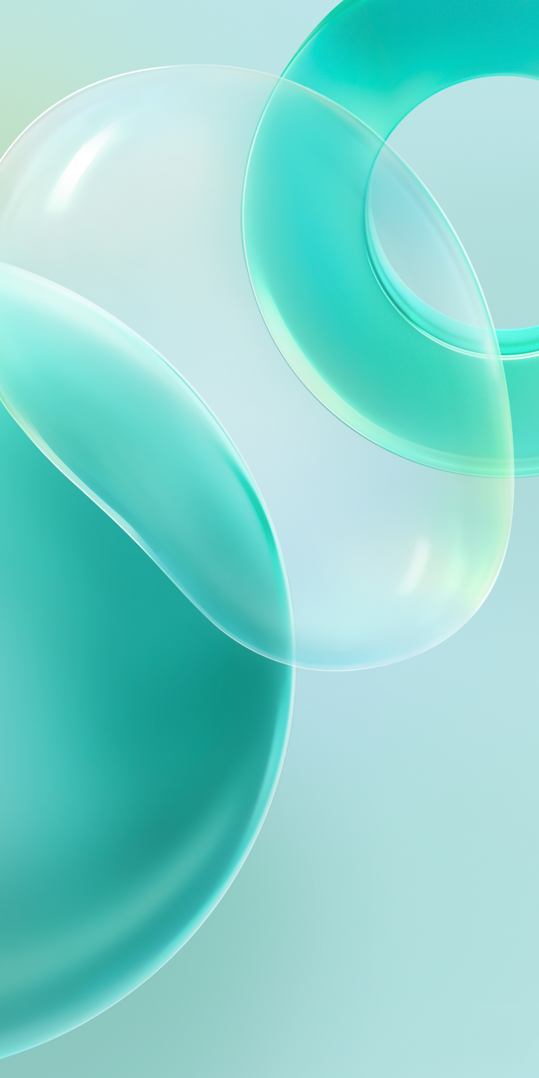 Huawei Nova 8 Pro Wallpaper 4K, Bubble, Circle, White background, Teal